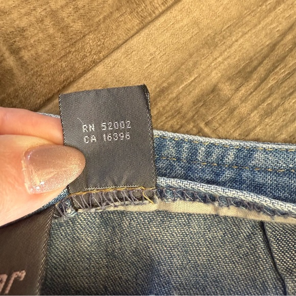 Vintage Lizwear denim button up skirt size 12 - Picture 8 of 8